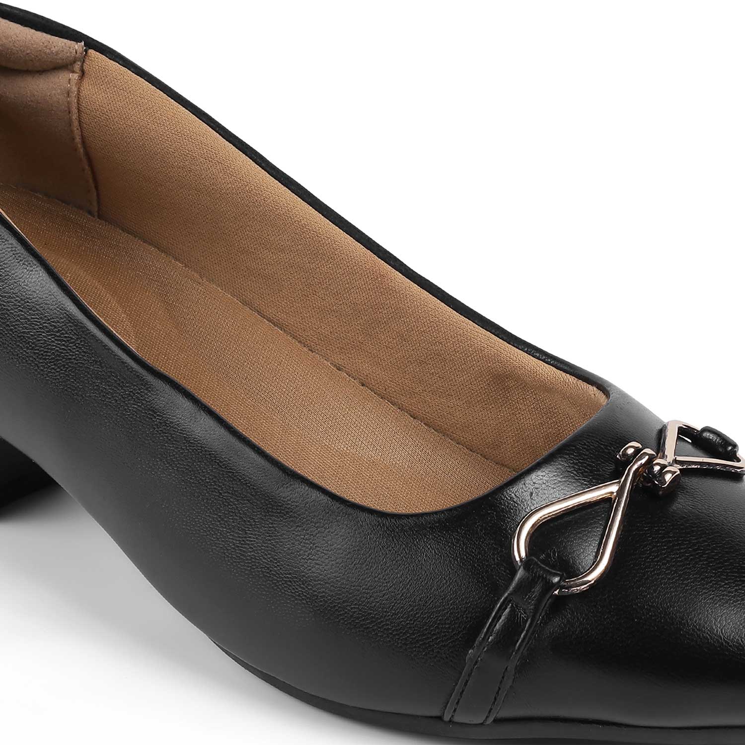 Tresmode Rossfit Black Women's Pumps