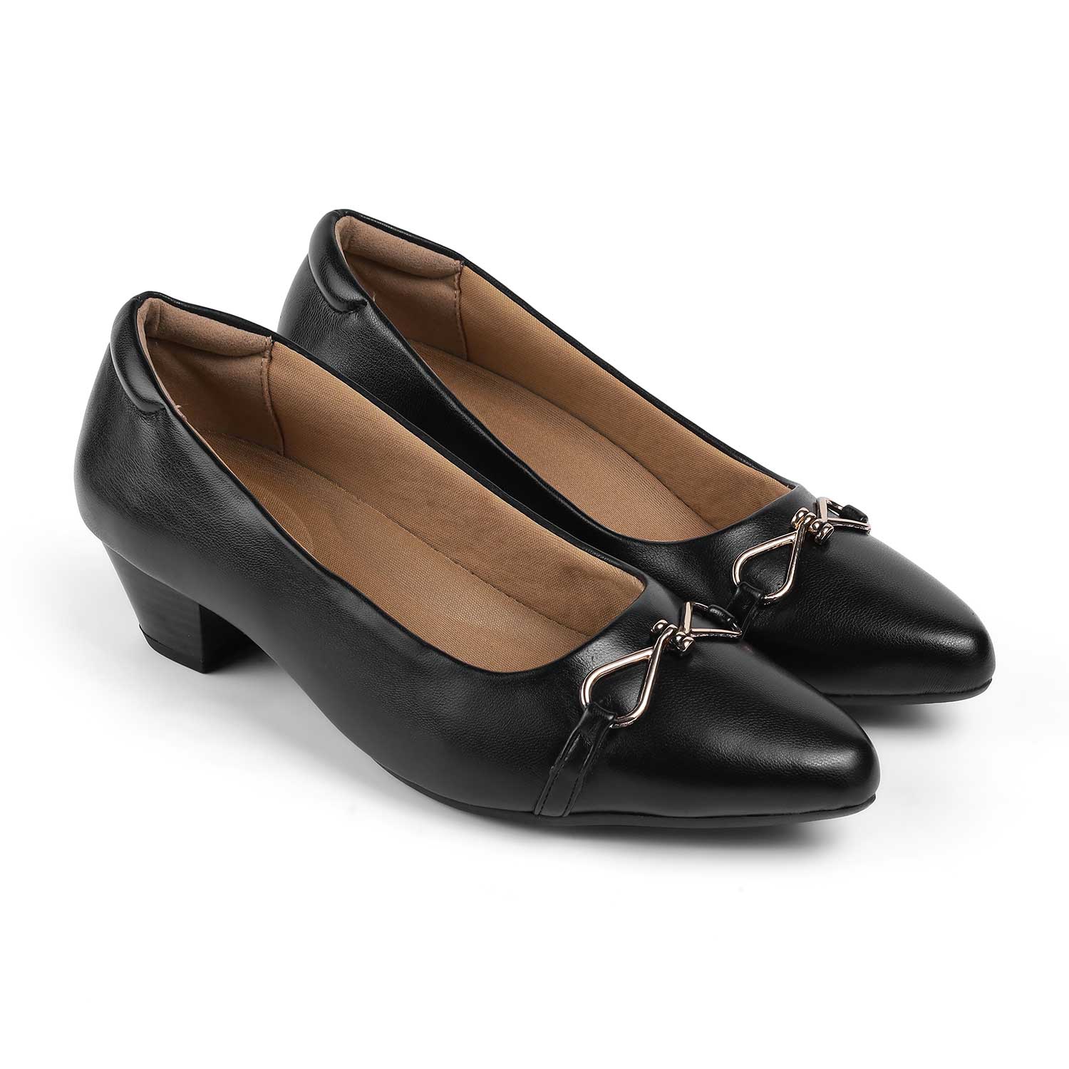 Tresmode Rossfit Black Women's Pumps