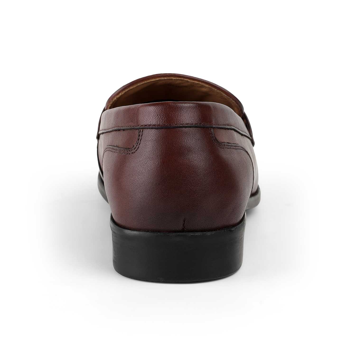 Tresmode Rovan Cognac Men's Leather Loafers