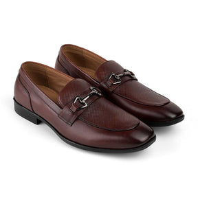 Tresmode Rovan Cognac Men's Leather Loafers