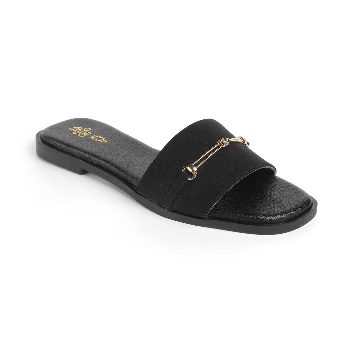 Tresmode Royalty Black Women's Dress Flats