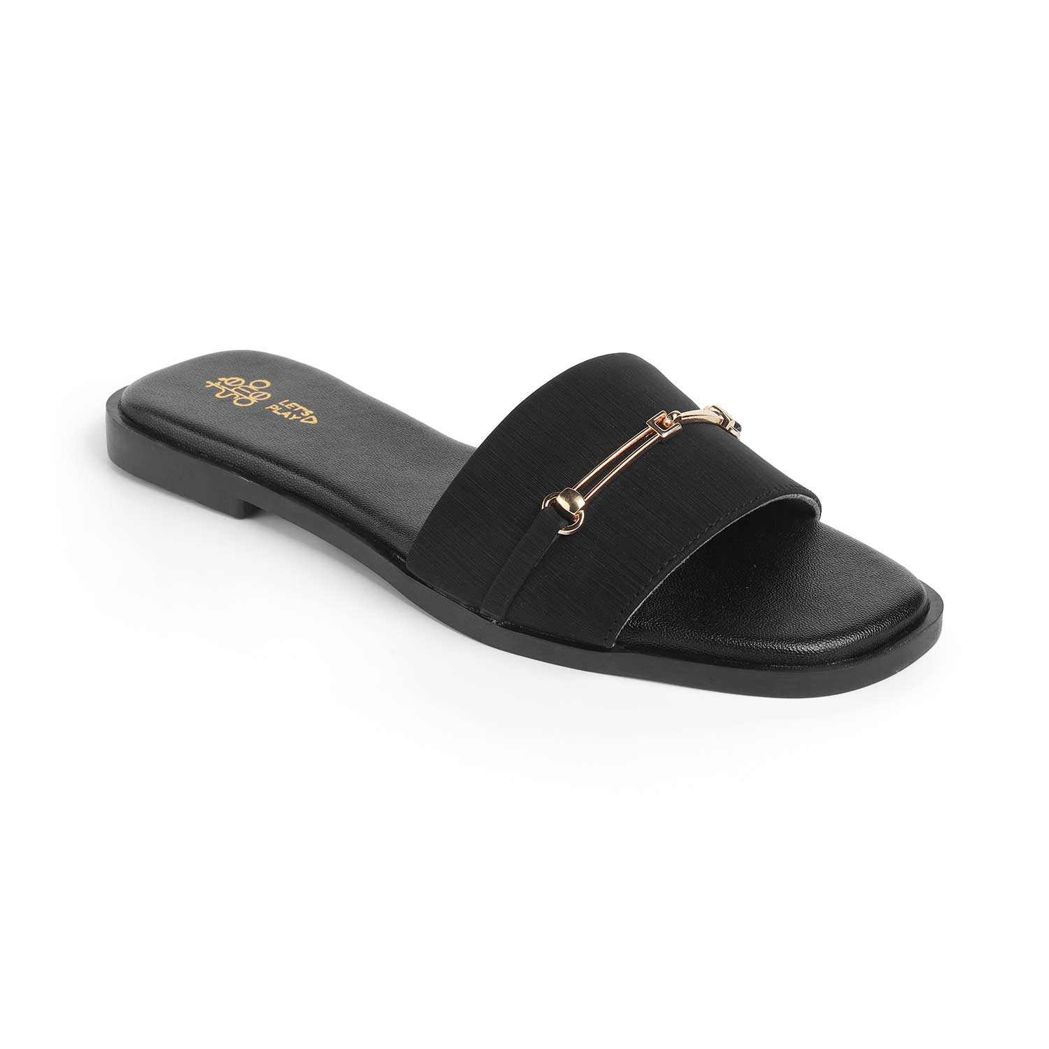 Tresmode Royalty Black Women's Dress Flats