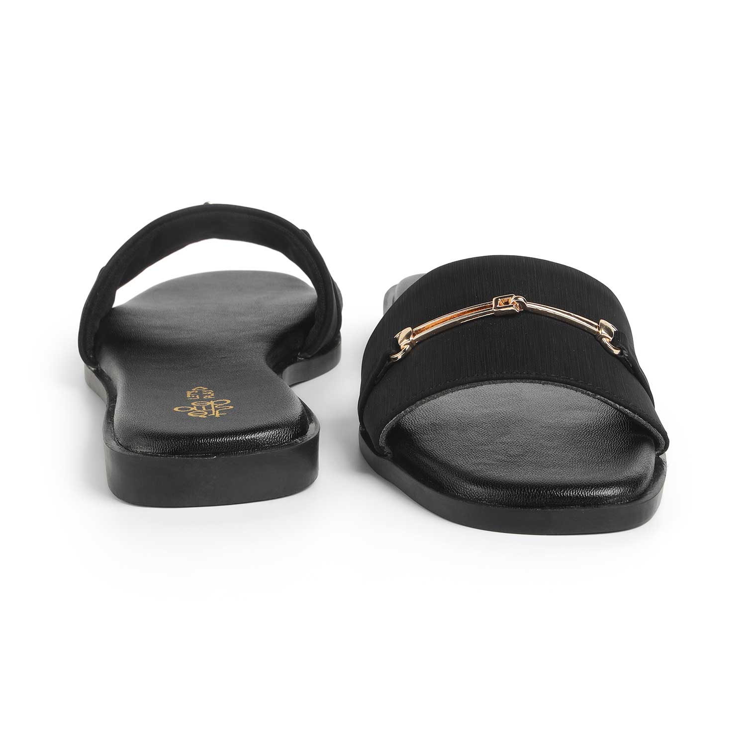 Tresmode Royalty Black Women's Dress Flats