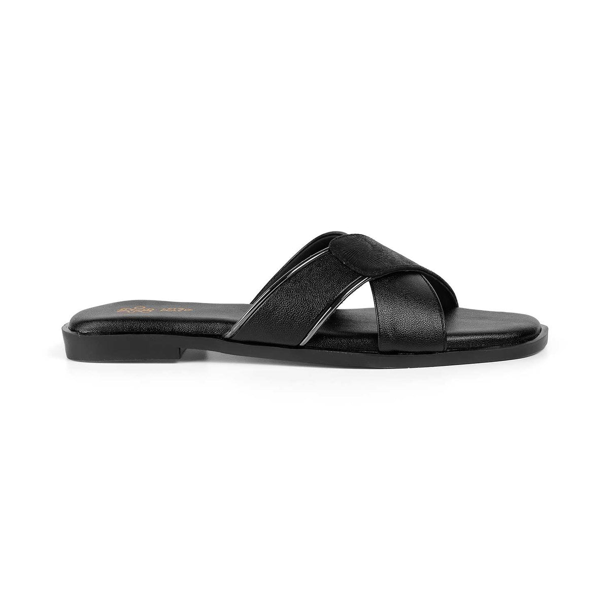Tresmode Rujo Black Women's Dress Flats