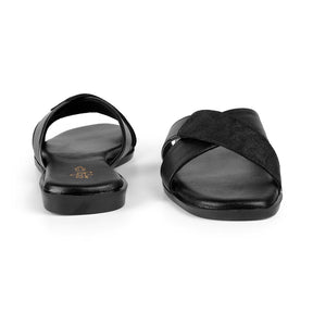 Tresmode Rujo Black Women's Dress Flats