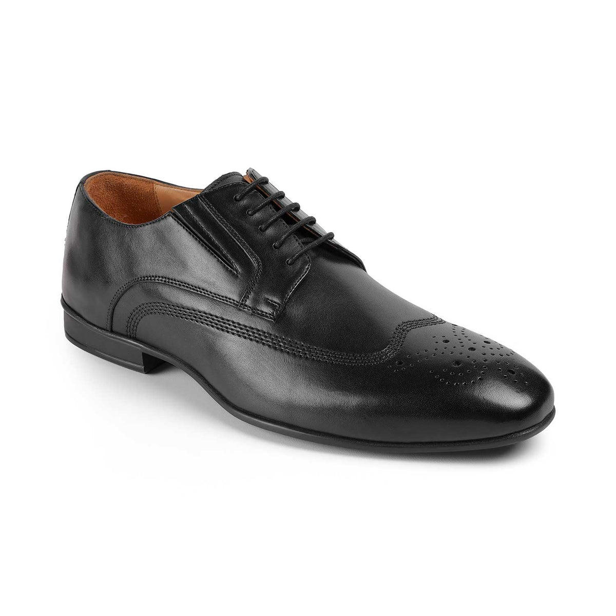 Tresmode Sanderb Black Men's Oxford Lace Ups