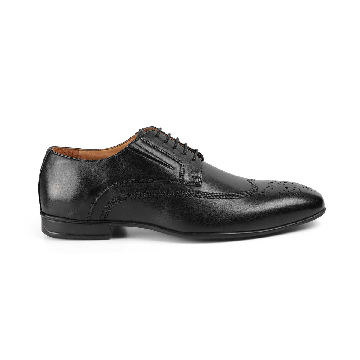 Tresmode Sanderb Black Men's Oxford Lace Ups