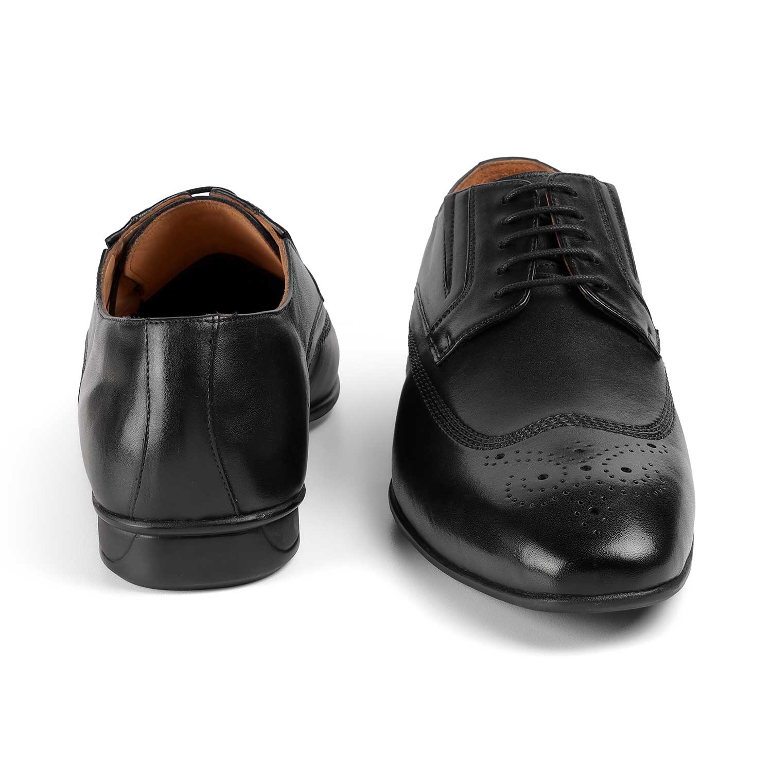 Tresmode Sanderb Black Men's Oxford Lace Ups