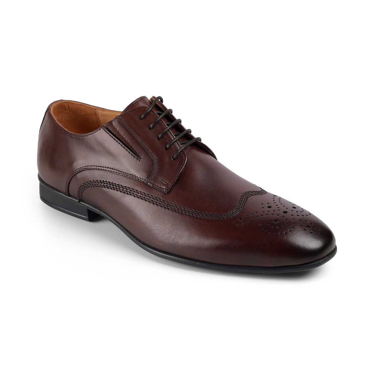 Tresmode Sanderb Brown Men's Oxford Lace Ups