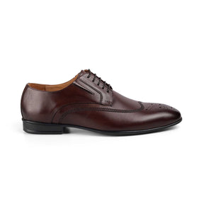 Tresmode Sanderb Brown Men's Oxford Lace Ups