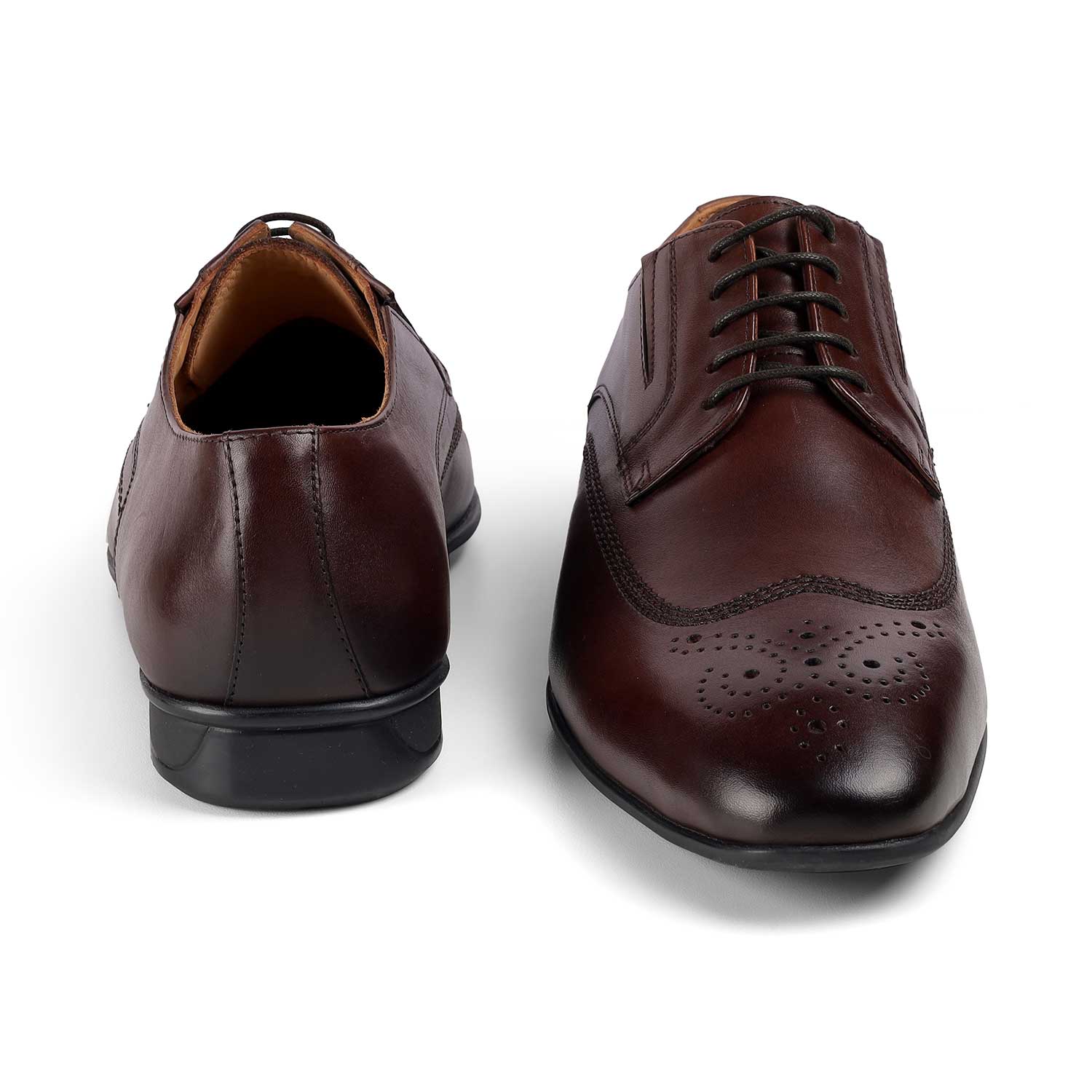 Tresmode Sanderb Brown Men's Oxford Lace Ups