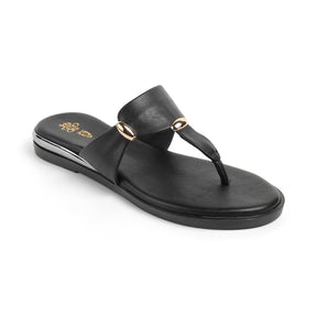 Tresmode Silvia Black Women's Dress Flats