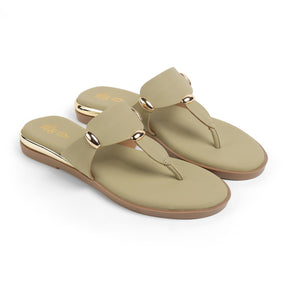 Tresmode Silvia Green Women's Dress Flats