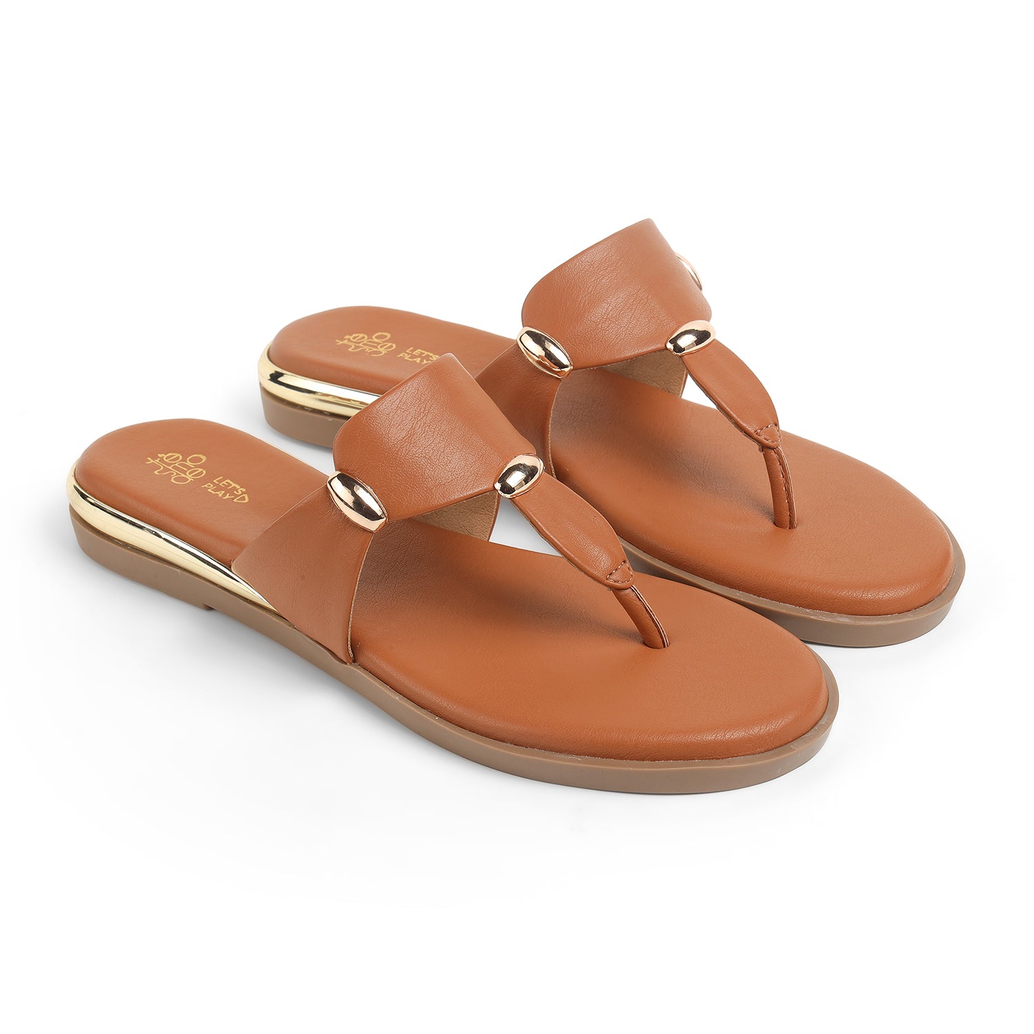 Tresmode Silvia Tan Women's Dress Flats