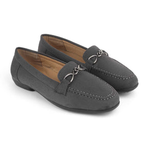 Tresmode Sliuck Grey Women's Dress Loafers