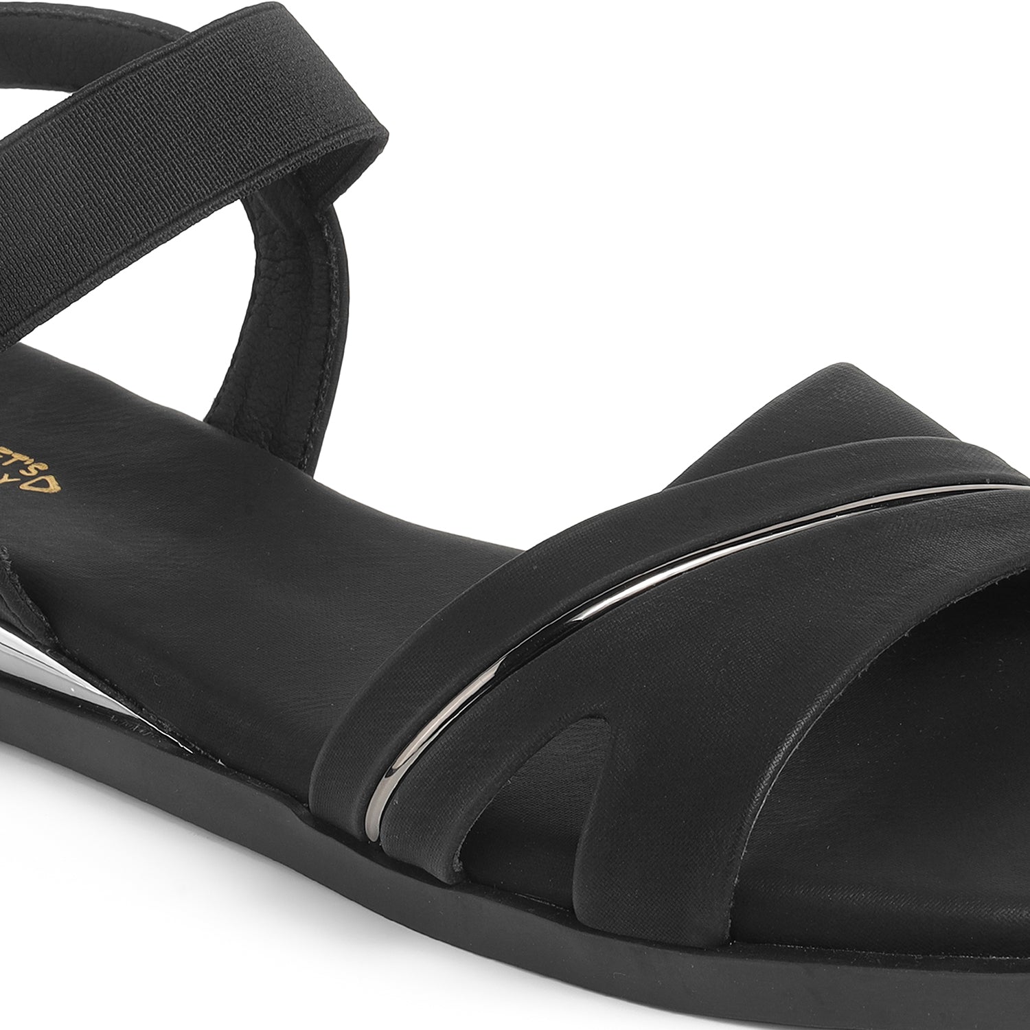 Tresmode Snadel Black Women's Dress Flats