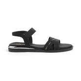 Tresmode Snadel Black Women's Dress Flats