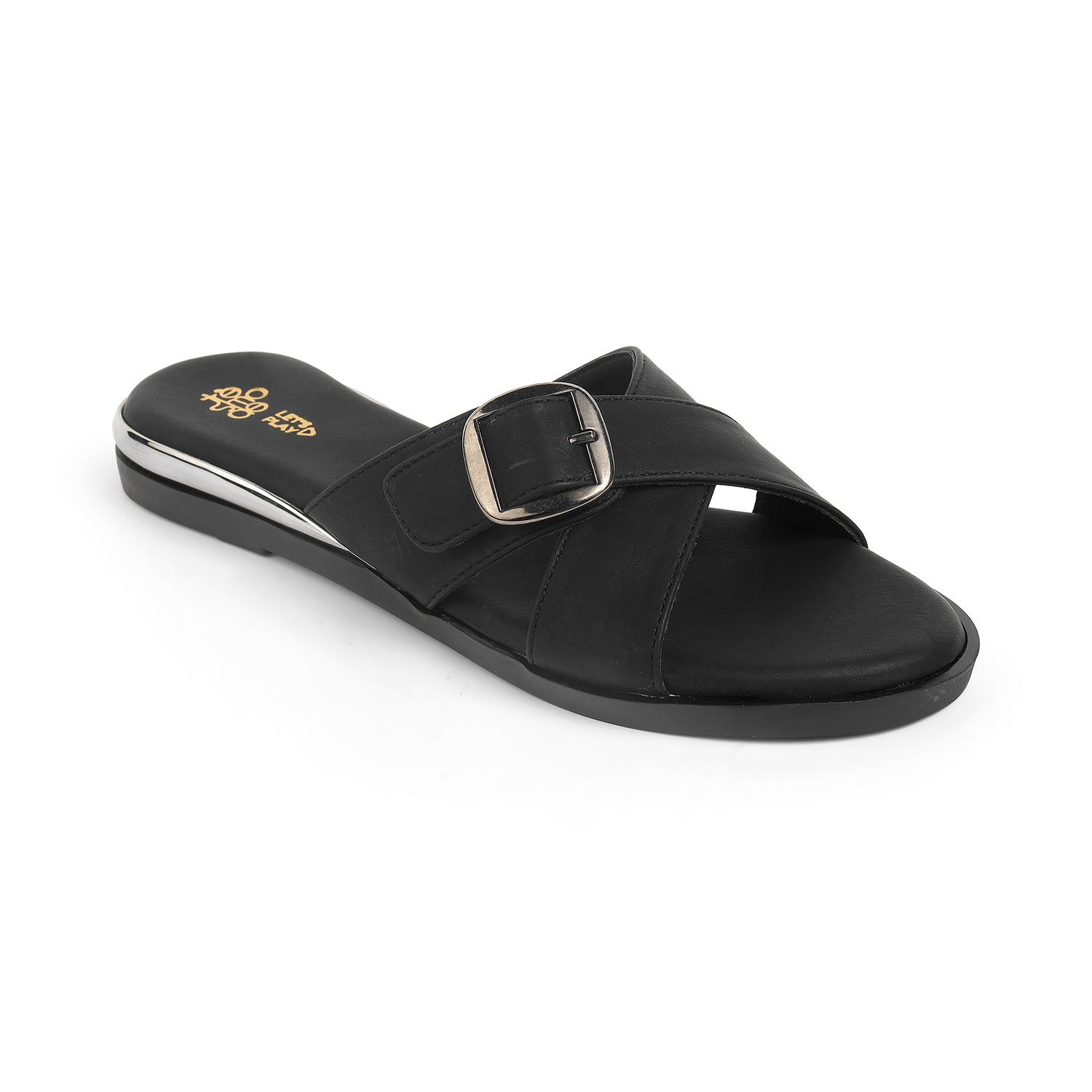 Tresmode Sochen Black Women's Dress Flats