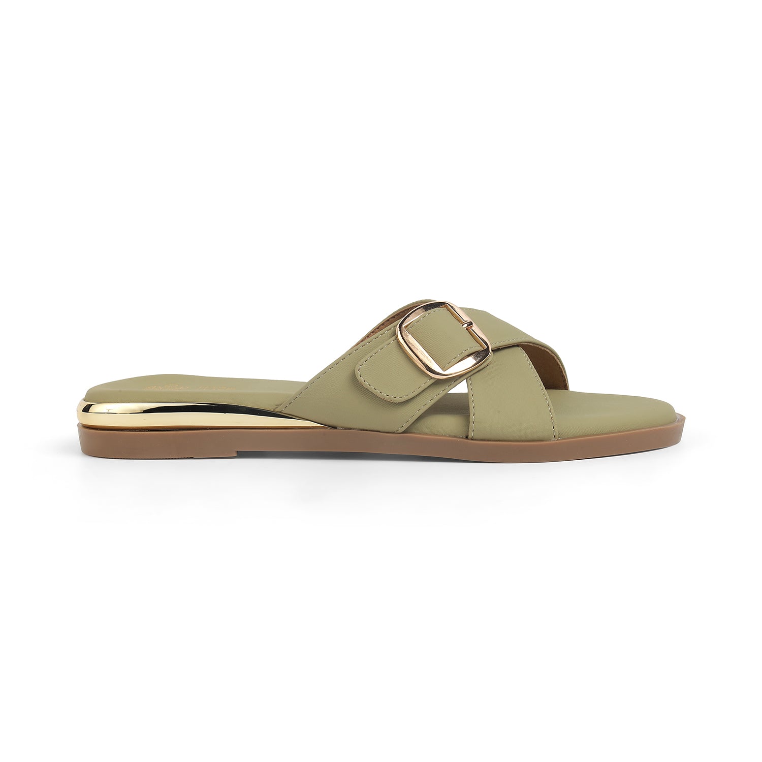 Tresmode Sochen Green Women's Dress Flats
