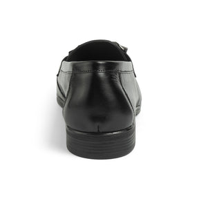 Tresmode Soco Black Men's Leather Loafers