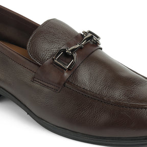Tresmode Soco Brown Men's Leather Loafers