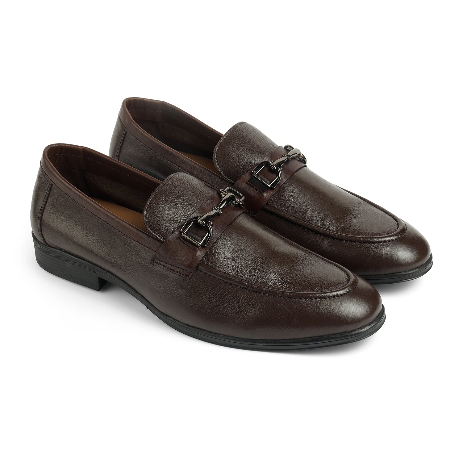Tresmode Soco Brown Men's Leather Loafers