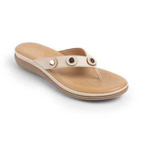 Women's 3.8-cm / 1.5-inch Height Platform Flats Tresmode