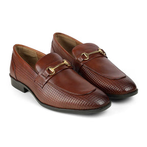 Tresmode Xavier Tan Men's Leather Loafers