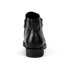 Tresmode Zipp Black Women's Ankle-length Boots