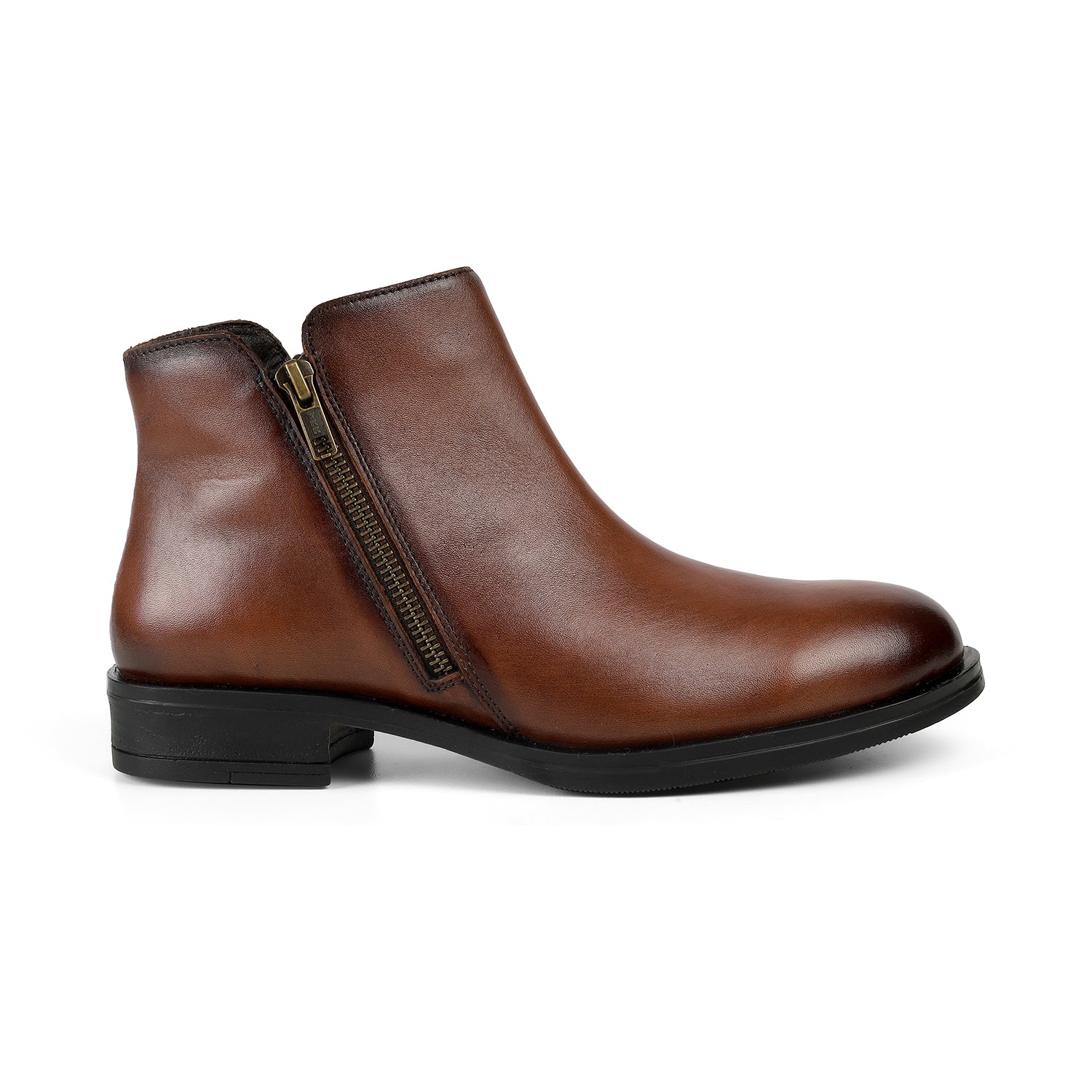 Tresmode Zipp Brown Women's Ankle-length Boots