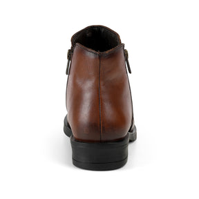 Tresmode Zipp Brown Women's Ankle-length Boots
