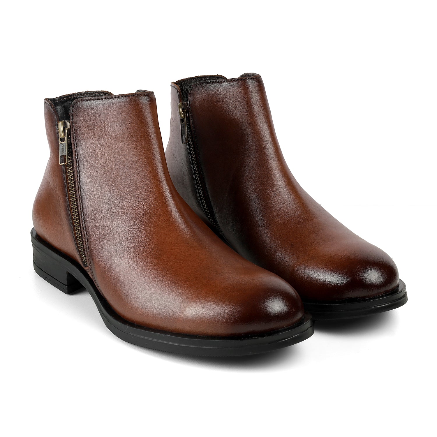 Tresmode Zipp Brown Women's Ankle-length Boots