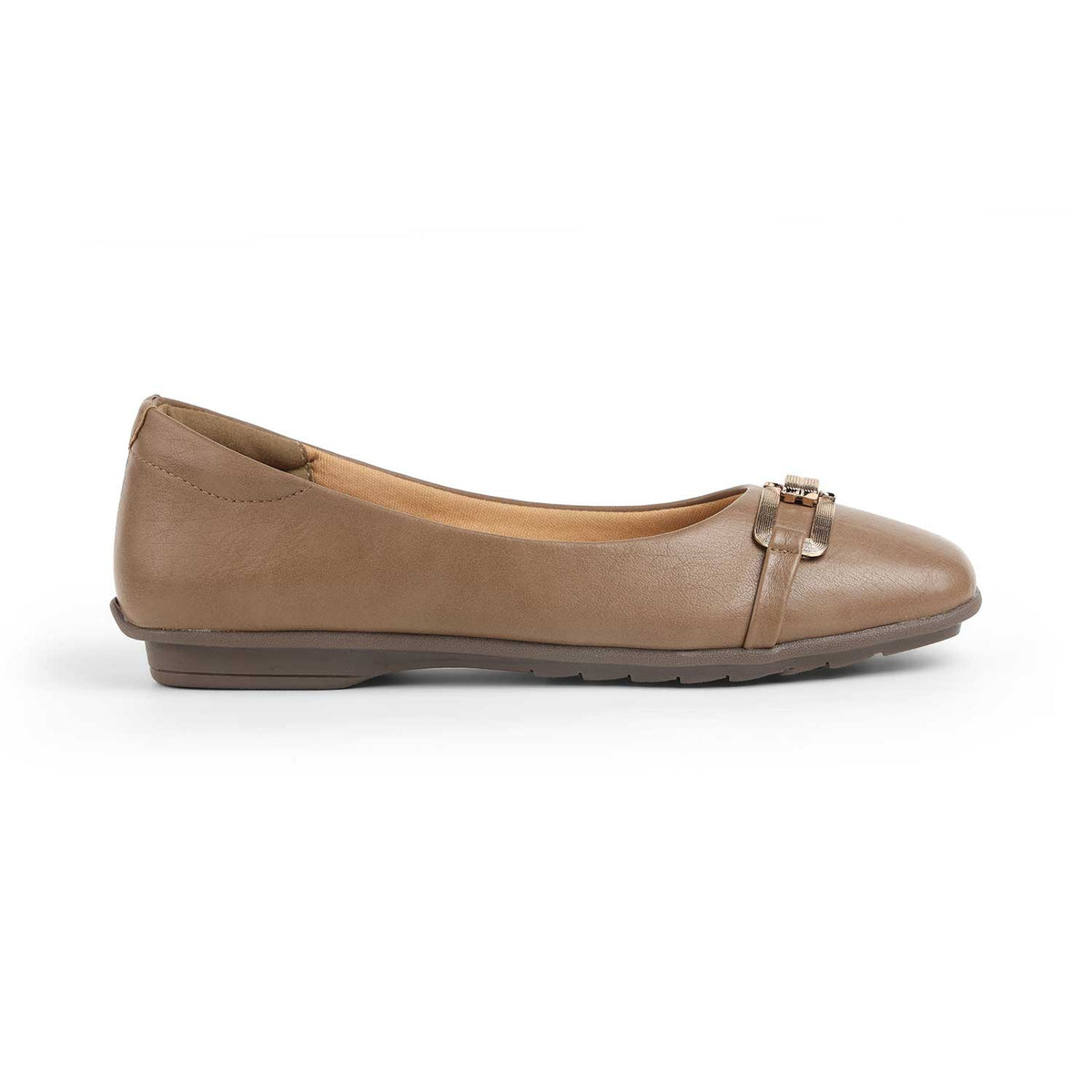 Tresmode Baroque Camel Women's Dress Ballerinas