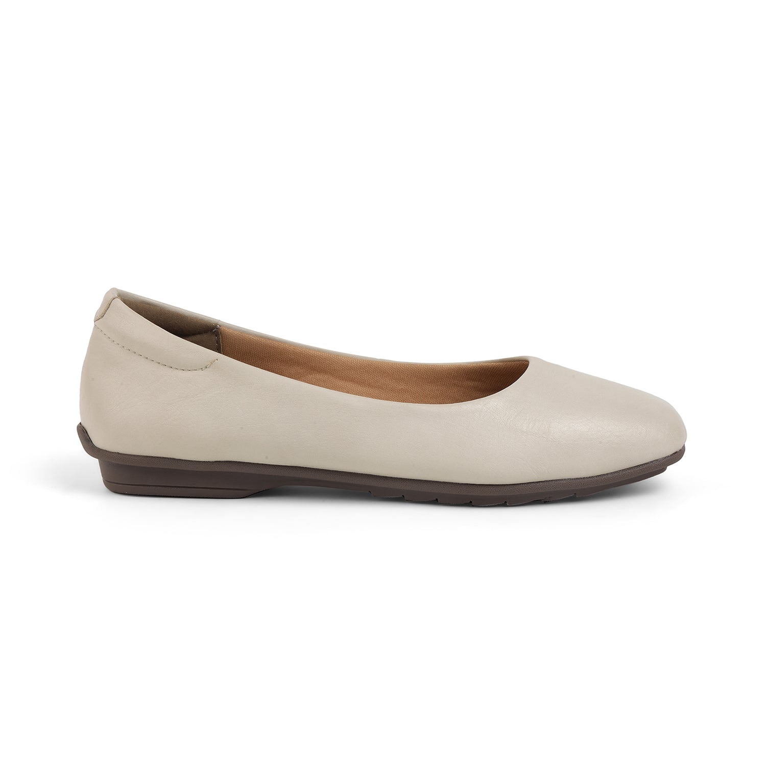 Tresmode Camby Cream Women's Casual Ballerinas