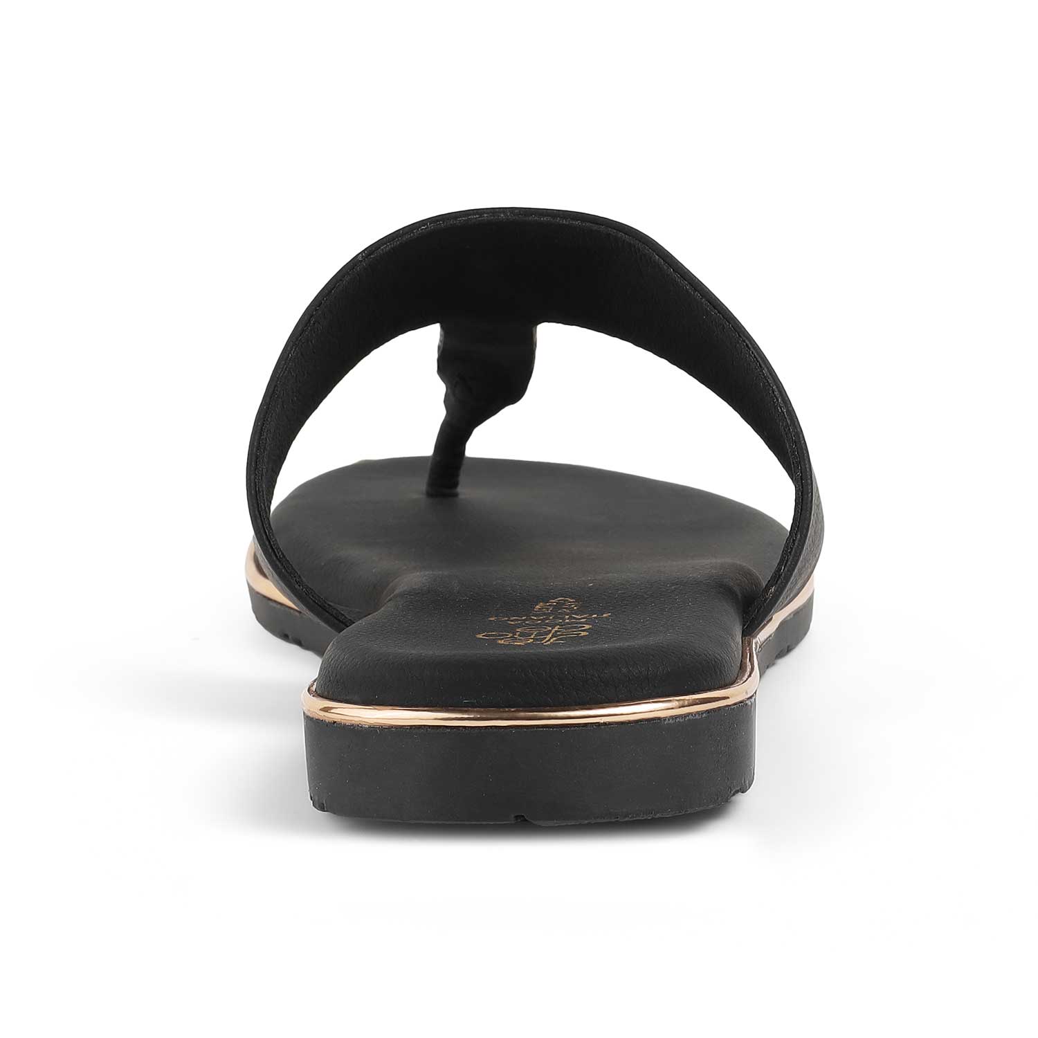 Tresmode Chaiyn Black Women's Casual Flats