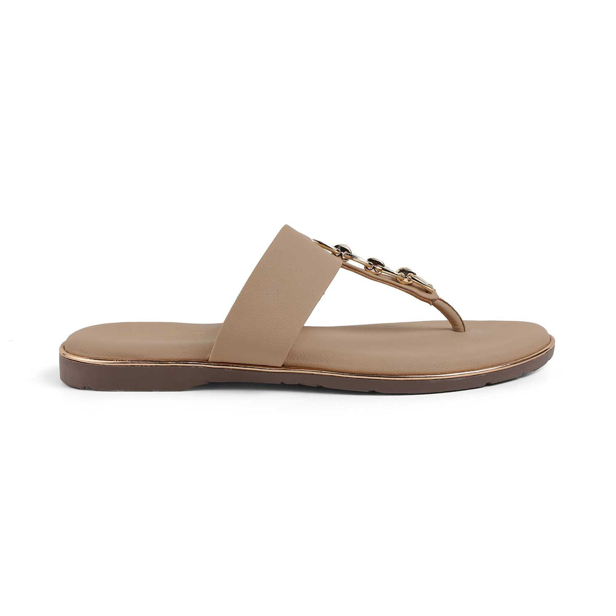 Tresmode Chaiyn Camel Women's Casual Flats