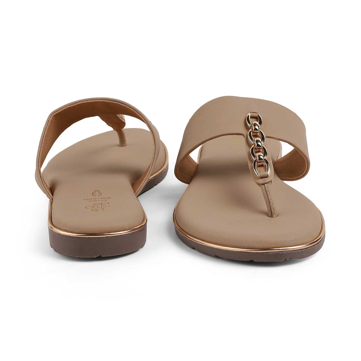 Tresmode Chaiyn Camel Women's Casual Flats