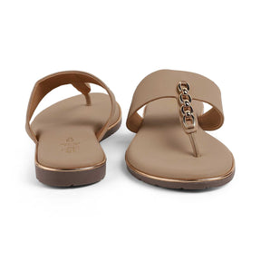 Tresmode Chaiyn Camel Women's Casual Flats