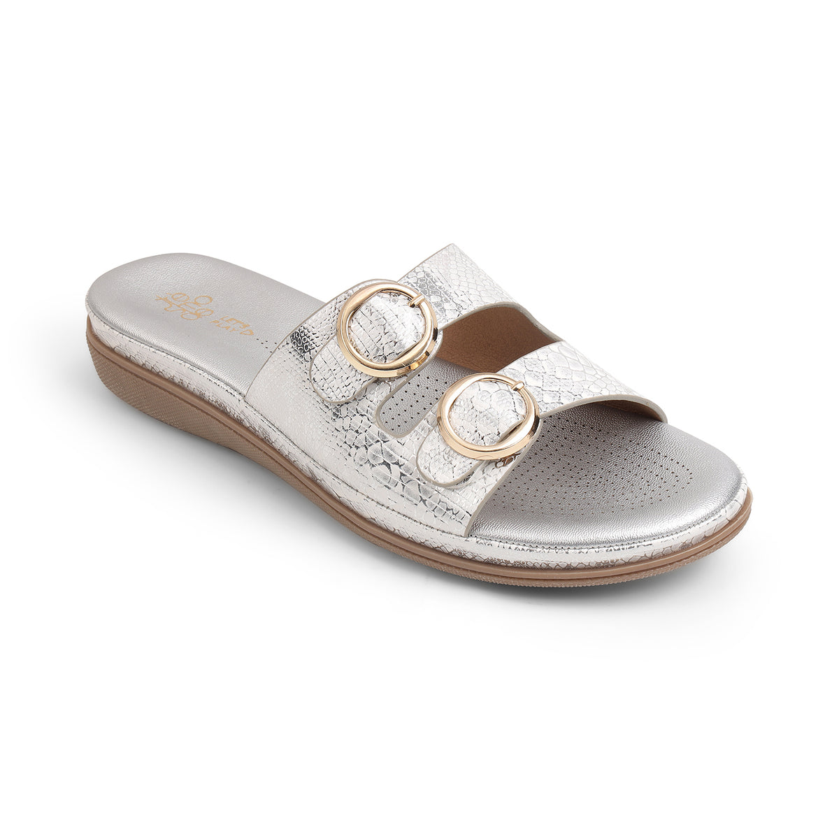 Tresmode Glamour Silver Women's Dress Platform Flats