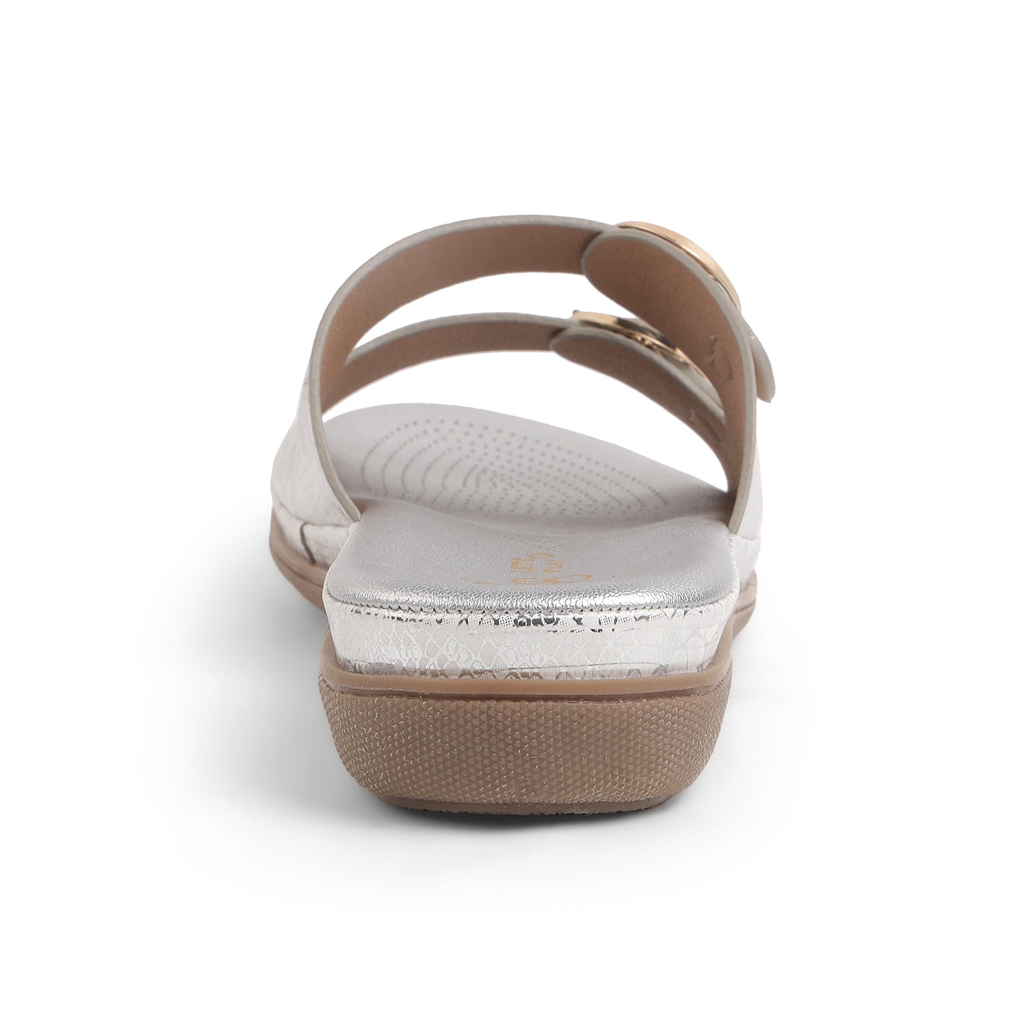 Tresmode Glamour Silver Women's Dress Platform Flats