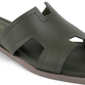 Tremode Miles Green Women's Casual Flats