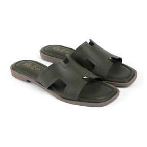 Tremode Miles Green Women's Casual Flats