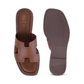 Tresmode Miles Tan Women's Casual Flats
