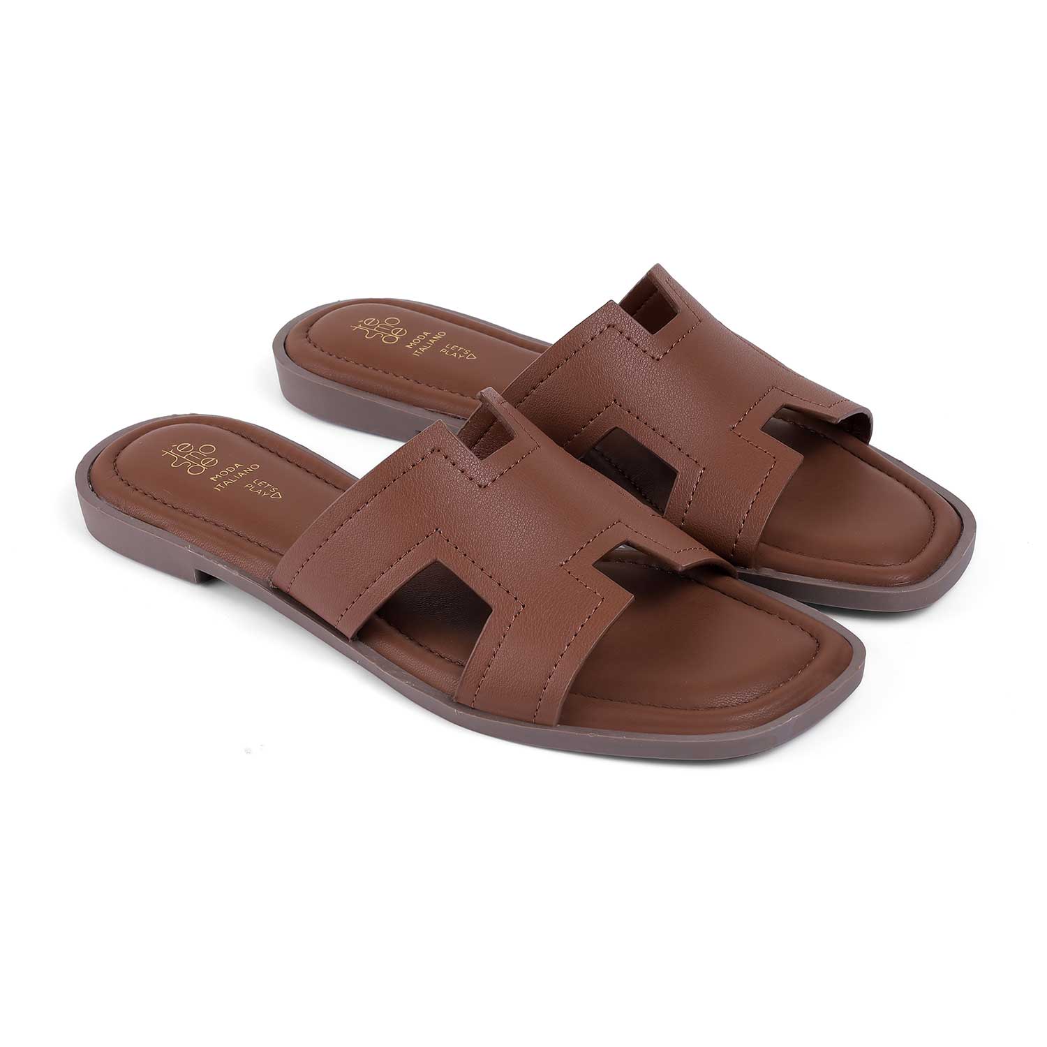 Tresmode Miles Tan Women's Casual Flats
