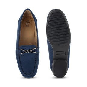 Tresmode Rogio Blue Women's Casual Loafers