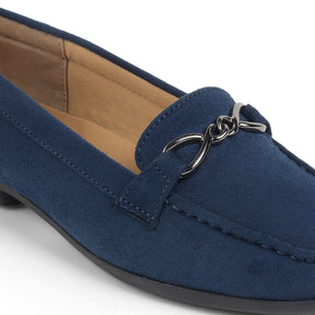 Tresmode Rogio Blue Women's Casual Loafers