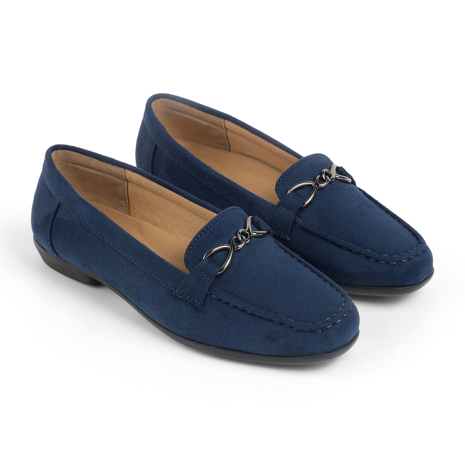 Tresmode Rogio Blue Women's Casual Loafers