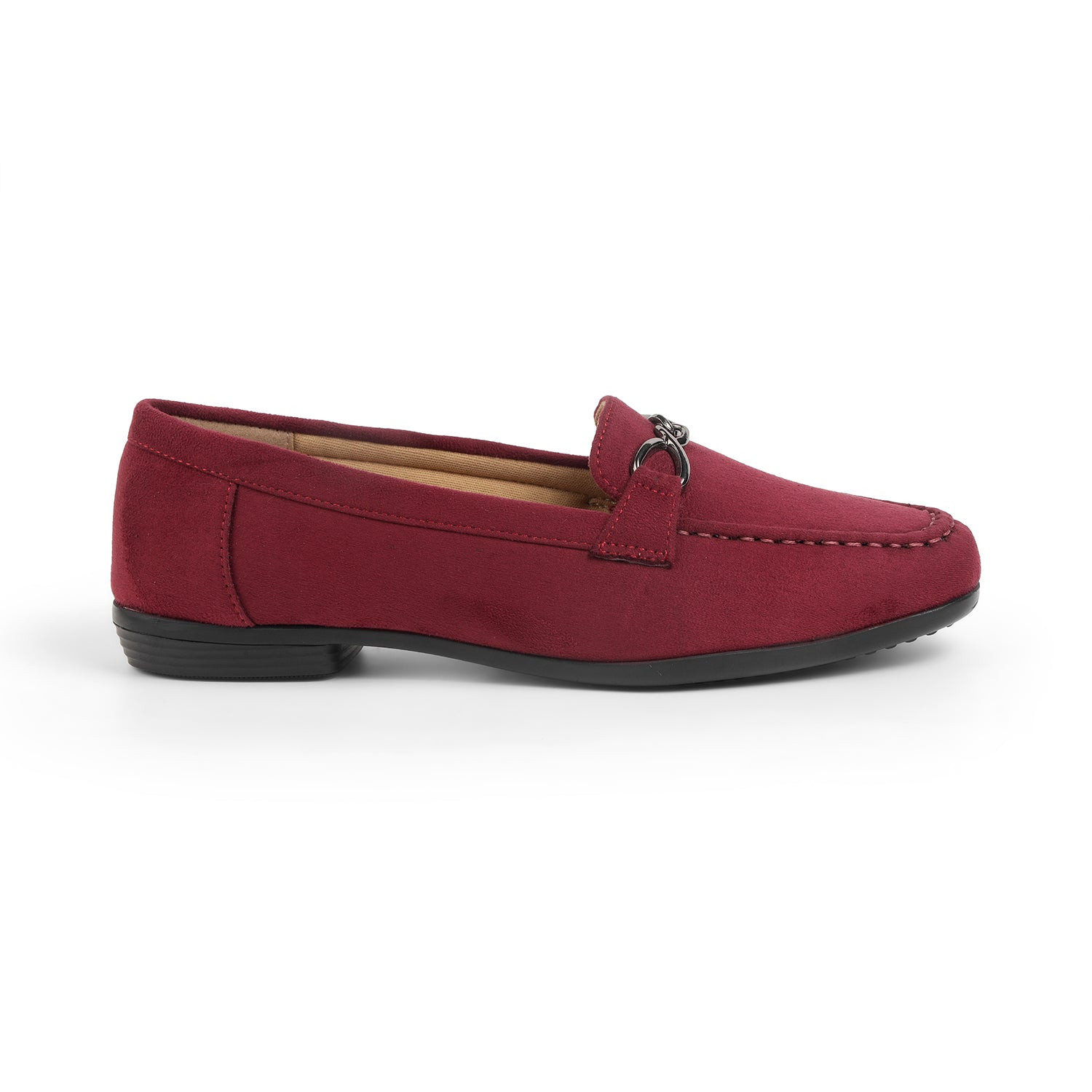Tresmode Rogio Wine Women's Casual Loafers