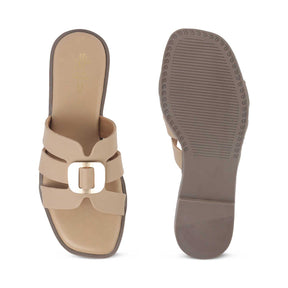Tresmode Rush Camel Women's Casual Flats