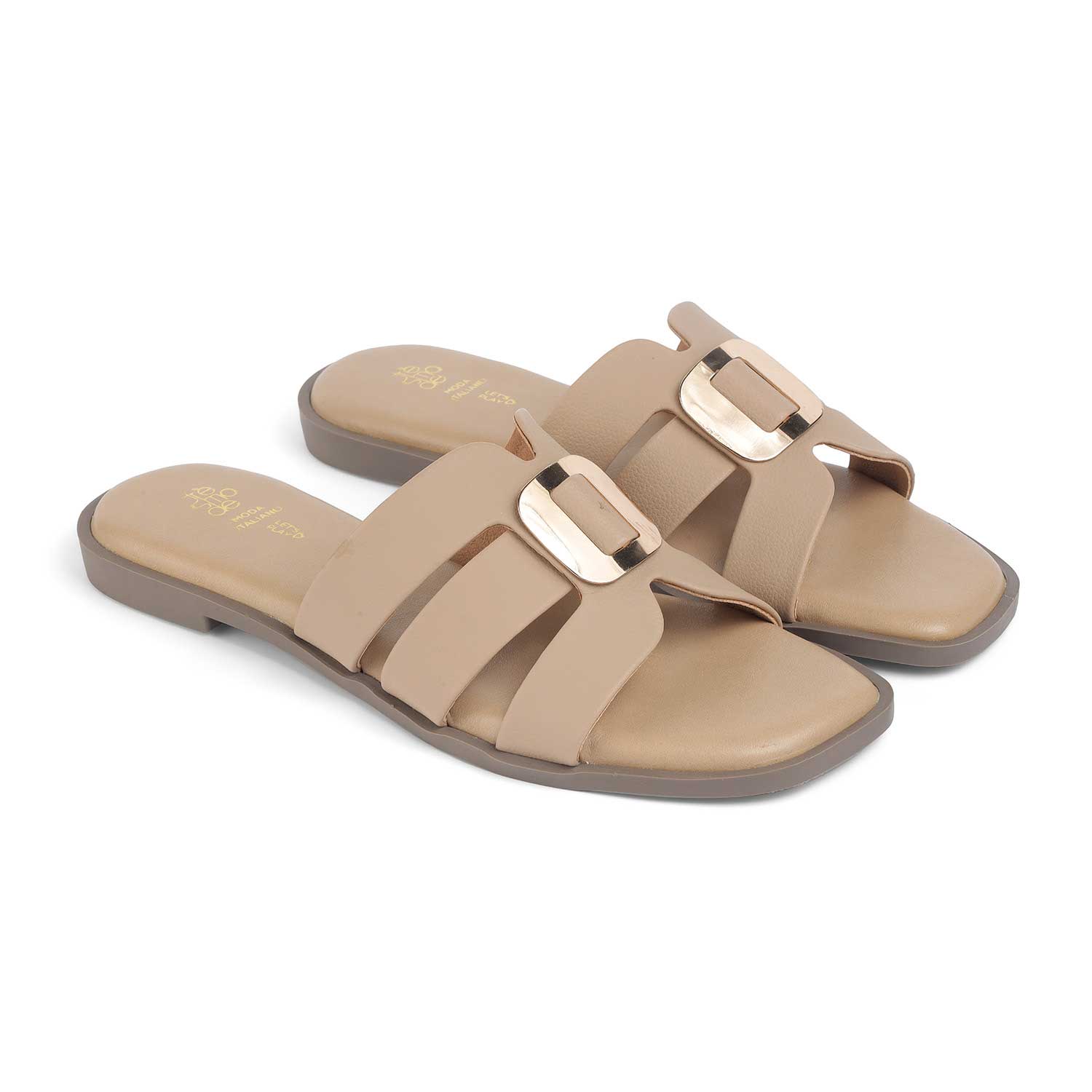 Tresmode Rush Camel Women's Casual Flats
